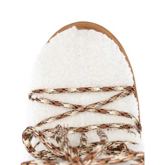 Moon Boot Shearling Boot Whiskey/Off White - 39/41 - Picture 5 of 5